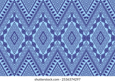 abstract background, seamless geometric pattern, traditional red, yellow design for background, carpet, wallpaper, clothing, wrapping, batik, fabric, embroidery vector pattern.
