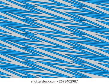 Plano de fundo abstrato com padrão de linha de ziguezague de gradiente contínuo