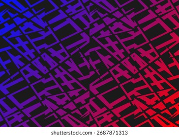 Fundo abstrato com padrão de faixa irregular sem costura