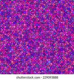 Abstract background Seamless magenta multicolor mosaic