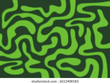 Abstract background with seamless melting line pattern