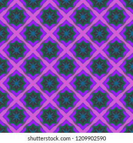 Abstract background seamless multicolor geometric grid.