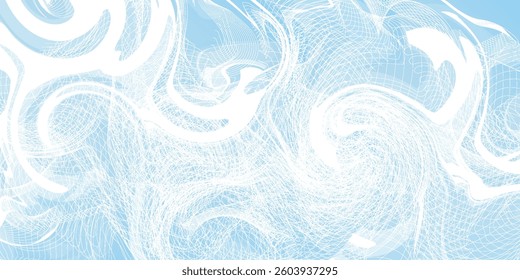 Abstract background seamless pattern with colorful waves. Trendy vector illustration eps10