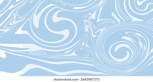 Abstract background seamless pattern with colorful waves. Trendy vector illustration in retro psychedelic style