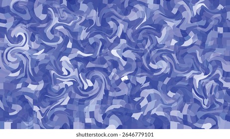 Abstractas patrón de fondo sin fisuras con ondas de colores. Ilustración vectorial de moda en estilo retro psicodélico
