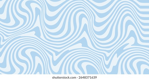 Abstract background seamless pattern with colorful waves. Trendy vector illustration in retro psychedelic style modern eps 10.