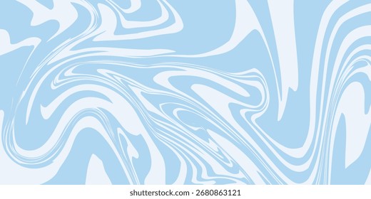 Abstrato plano de fundo sem emenda padrão com ondas coloridas. Ilustração vetorial na moda em estilo psicodélico retrô