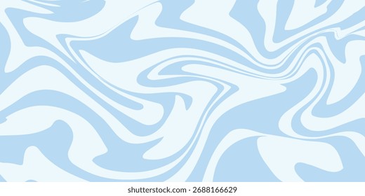 Abstract background seamless pattern with colorful waves. Trendy vector illustration in retro psychedelic style. eps 10 vector