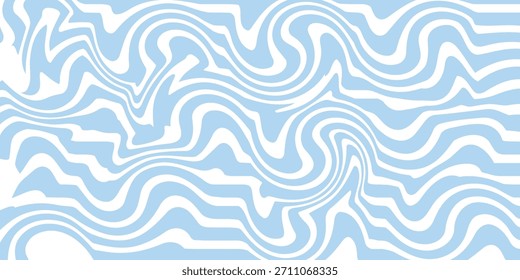 Abstractas patrón de fondo sin fisuras con ondas de colores. Ilustración vectorial de moda en estilo retro psicodélico