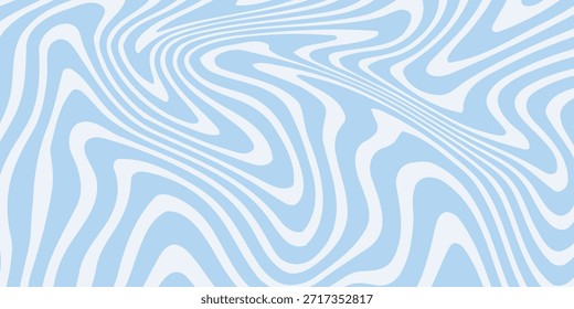 Abstrato plano de fundo sem emenda padrão com ondas coloridas. Ilustração vetorial na moda em estilo psicodélico retrô