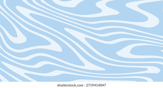 Abstractas patrón de fondo sin fisuras con ondas de colores. Ilustración vectorial de moda en estilo retro psicodélico