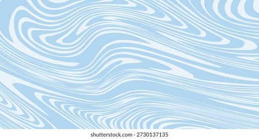 Abstractas patrón de fondo sin fisuras con ondas de colores. Ilustración vectorial de moda en estilo retro psicodélico
