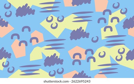 Abstract background seamless pattern design
