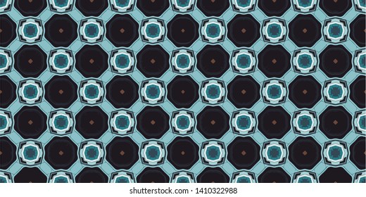 Abstract background seamless pattern in ethnic traditional style. Abstract vintage pattern with decorative pattern oriental style