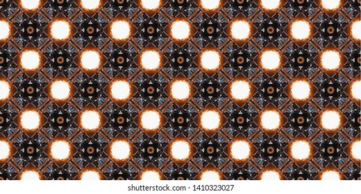 Abstract background seamless pattern in ethnic traditional style. Abstract vintage pattern with decorative pattern oriental style