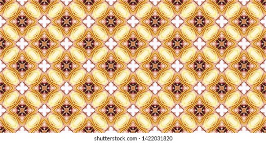 Abstract background seamless pattern in ethnic traditional style. Abstract vintage pattern with decorative pattern oriental style