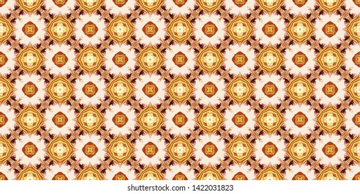 Abstract background seamless pattern in ethnic traditional style. Abstract vintage pattern with decorative pattern oriental style