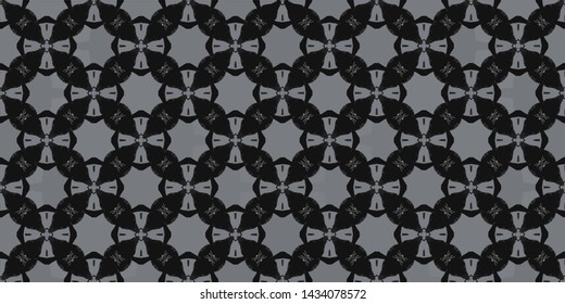 Abstract background seamless pattern in ethnic traditional style. Abstract vintage pattern with decorative pattern oriental style