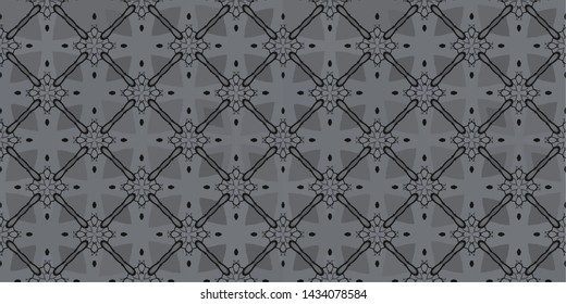 Abstract background seamless pattern in ethnic traditional style. Abstract vintage pattern with decorative pattern oriental style