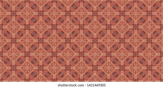 Abstract background seamless pattern in geometric ornamental style. Modern stylish abstract texture