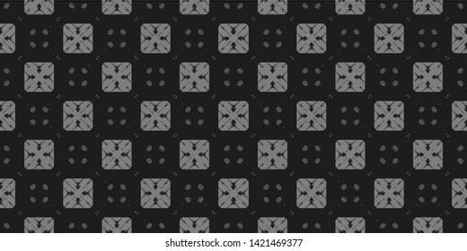 Abstract background seamless pattern in geometric ornamental style. Modern stylish abstract texture