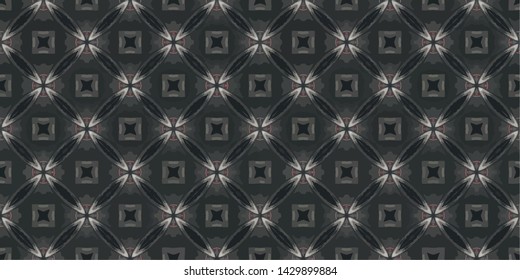 Abstract background seamless pattern in geometric ornamental style. Modern stylish abstract texture