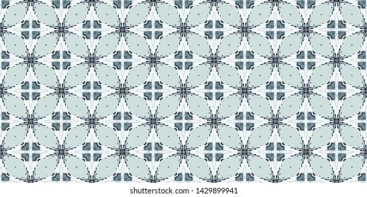 Abstract background seamless pattern in geometric ornamental style. Modern stylish abstract texture