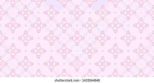  Abstract background seamless pattern in geometric ornamental style. Modern stylish abstract texture