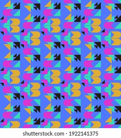 Abstract background seamless pattern. Geometric Modern design pattern. Vector
