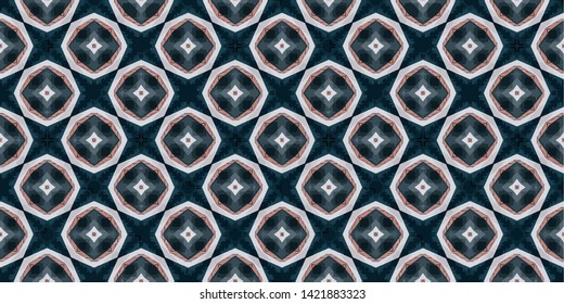 Abstract background seamless pattern modern stylish abstract texture. Stylish fabric print with ethnic ornate design