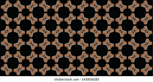 Abstract background seamless pattern modern stylish abstract texture. Stylish fabric print with ethnic ornate design