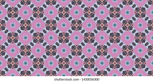 Abstract background seamless pattern modern stylish abstract texture. Stylish fabric print with ethnic ornate design