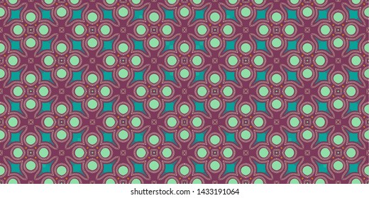 Abstract background seamless pattern modern stylish abstract texture. Stylish fabric print with ethnic ornate design