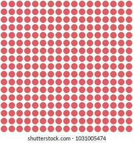 Abstract Background seamless pattern with red dots Vector. 