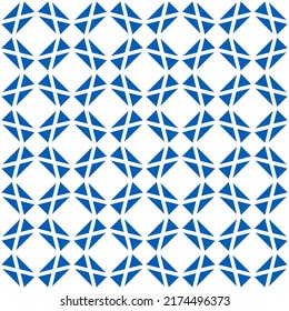 abstract background. seamless pattern of scotland flag. scottish national day celebration decoration. vector illustration
