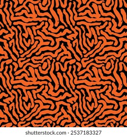 vetor padrão sem emenda de fundo abstrato para finalidade decorativa