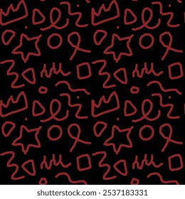 vetor padrão sem emenda de fundo abstrato para finalidade decorativa