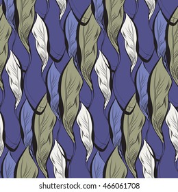 Abstract background seamless pattern vector.