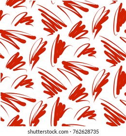 Abstract background seamless pattern , vector illustration . Free hand drawings .
