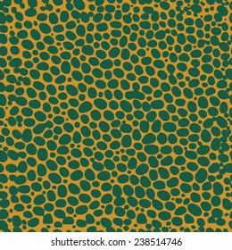 Abstract background seamless point dot reptile alligator skin design