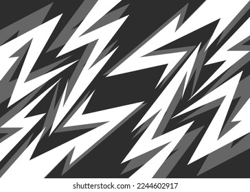 Abstrakter Hintergrund mit nahtlos reflektierendem Pfeilmuster