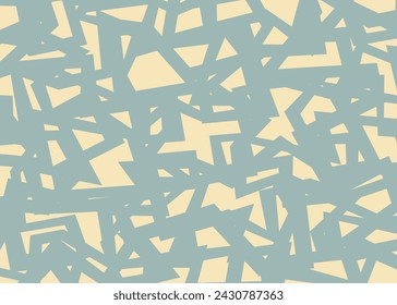 Abstract background with seamless rough geometric  pattern