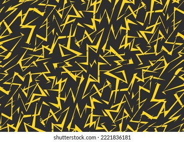 Abstract background with seamless rough lines pattern