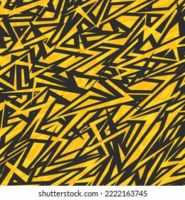 Abstract background with seamless rough lines pattern