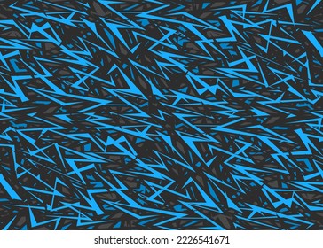 Abstract background with seamless rough lines pattern