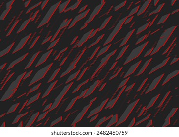 Abstract background with seamless rough lines pattern. Military camouflage pattern