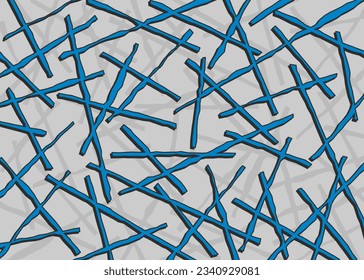 Abstract background with seamless rough stick pattern