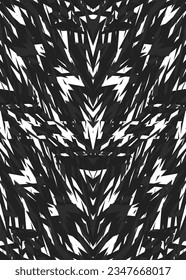 Antecedentes abstractos con un patrón tribal en bruto sin soldadura
