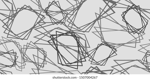 Abstract background. Seamless background. Scattered squares. Squares. Background of the frame. Duplicate elements. Square shapes. Vector graphics
