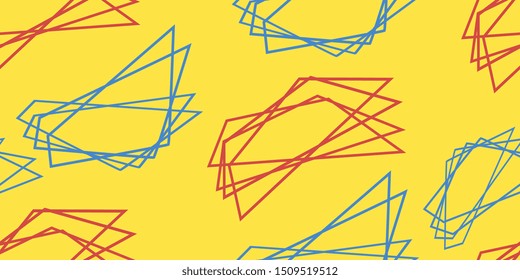 Abstract background. Seamless background. Scattered squares. Background of the frame. Square frames. Duplicate elements. Square shapes. Vector graphics
